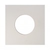 1874 - Ceiling Tile - 300dia hole, white